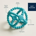 thumbnail image 3 of Itzy Ritzy Bitzy Ball Silicone Teething Toy for Infants, Baby Teether, 0+ Months, 3 of 4