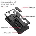 thumbnail image 2 of ELEHOLD Armor Case for Samsung Galaxy S23 Plus 6.6",Rugged Hybrid Full Body Protective Case Hidden Kickstand Magnetic Car Mount Anti-Scratch Shockproof Case for Samsung S23+, Black, 2 of 8