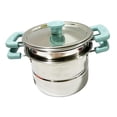 thumbnail image 5 of Frying Pan and Soup Pot Kitchen with Cover Kitchen Cooking Tool Nonstick Wok Blue soup pot, 5 of 10