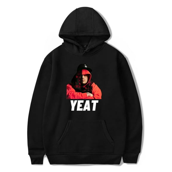 YEAT Classic Merch Hoodie Men's Hip Hop Printing Pullover Hooded Sweatshirts