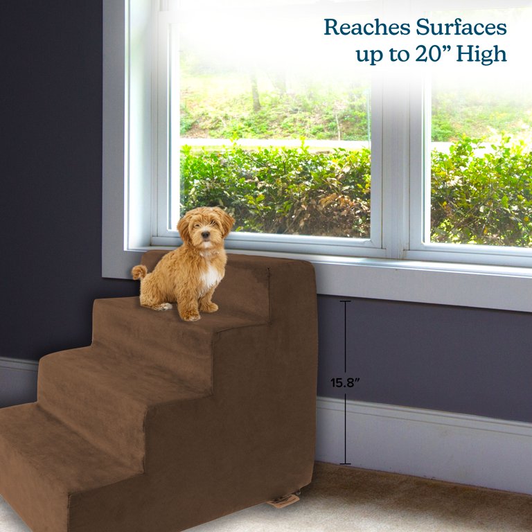 PETMAKER Foam Pet Stairs for Small Dogs, Cats, Rabbits, and More
