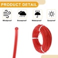 thumbnail image 7 of Unique Bargains 1 Pcs 16AWG Universal Ground Wire Car Radio, Automotive, Car speakers Power Wire Fully Insulated& Soft Touch Jacket TC Red 499FT, 7 of 7
