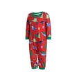 thumbnail image 2 of xiaxaixu Family Matching Pajamas Set Christmas Theme Print Tops Pants Sleepwear, 2 of 9
