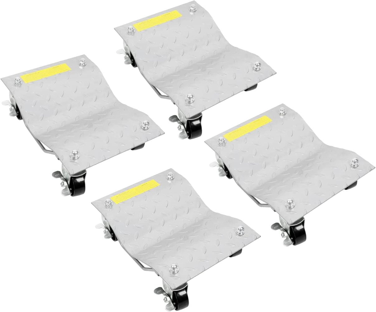 LAKeyen Car Dolly Heavy Duty Wheel Dolly Vehicle Tire Skates with 1500