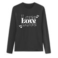 thumbnail image 4 of Love Heart Long Sleeve Shirts for Women Valentines Day T-Shirts Casual Fashion Tunic Basic Tee Tops, 4 of 4