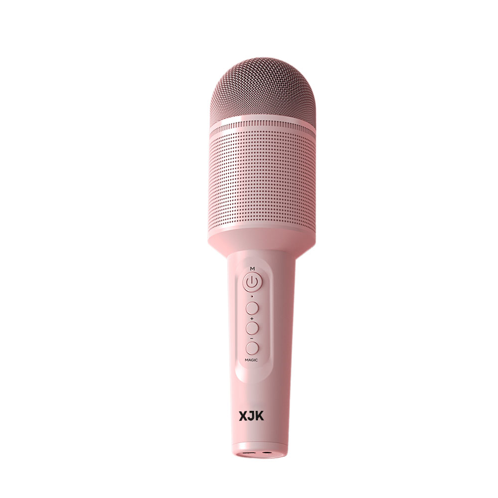 XJK Microphones, Wireless Microphones, Karaoke Dynamic Microphone for Speakers with Rechargeable Receiver(Work 6hs), for Singing, Party, Wedding, DJ, Speech