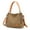 Brown, variant on Canvas Tote Bag for Women，Overnight Carry-on Duffel Shoulder Bag, Big Opening Teacher Bag Black