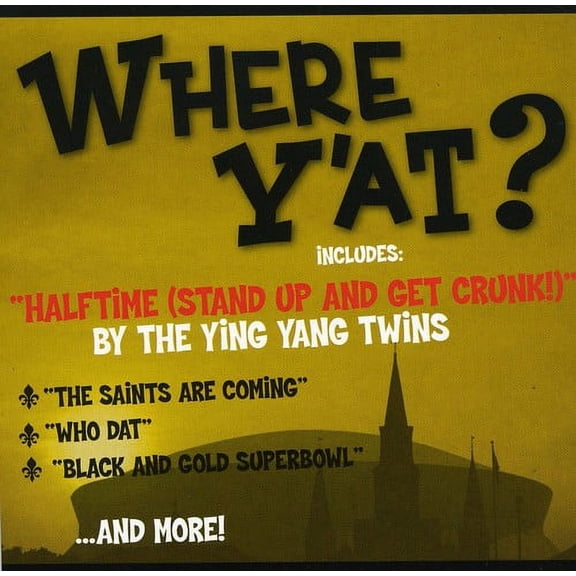 Various Artists - Where Y'at: Ultimate Black and Gold Party - Folk Music - CD