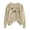 Beige-C, variant on LIIPEE Halloween Graphic Sweatshirts For Women Long Sleeve Crew Neck Pullover Ladies Fall Winter Comfortable Versatile Sweatshirt,XL