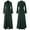 Green, variant on Oversized Coats Clearance Coats under $50 Women's Fashion Casual and Winter Vintage Solid Long Woolen Coat Windbreaker Coat,Black L