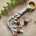 thumbnail image 6 of Rope Banana Lanyard Fruit Hanger Wall Hook Vegetable Storage Organizer Wooden Hanging Holder for Kitchen Pantry, 6 of 6
