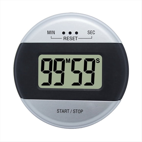 Temporizador de Cocina Digital: Temporizador de Cocina de Entrada Directa con Conteo Magnético, 99 Minutos y 59 Segundos, para Cocinar, Hacer Ejercicio y Jugar