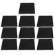 thumbnail image 5 of 10 paneles acústicos de espuma gris oscuro ignífuga con ranuras triangulares y algodón absorbente de sonido, 5 of 12