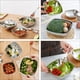 thumbnail image 3 of 1pc Fruit Rice Bowl Sano Sano de acero inoxidable Ensalada Ensalada Tazón a prueba de roturas, 3 of 6