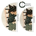 thumbnail image 5 of Yayeee Christmas Tree Skirt 47 inches for Xmas Tree Holiday Party Decoration, Beige Christmas Trees, 5 of 6