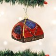 thumbnail image 1 of Adornos navideños del Viejo Mundo: Camping Outdoor Collection Glass Ornnaments para árbol de Navidad, carpa de domo Old World Christmas Ver descripción, 1 of 2
