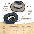 thumbnail image 4 of Panama Jack Men's Mesh Crown Safari Sun Hat with Chin Cord, UPF 50+, Large, Navy, 4 of 9