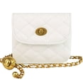 thumbnail image 1 of Bolsos cruzados para mujer, bolso con cadena de cuero para cinturón, bolso cruzado a la cintura, riñonera, bolso de mano de noche a la moda, mini bolso de mano desmontable, 1 of 5