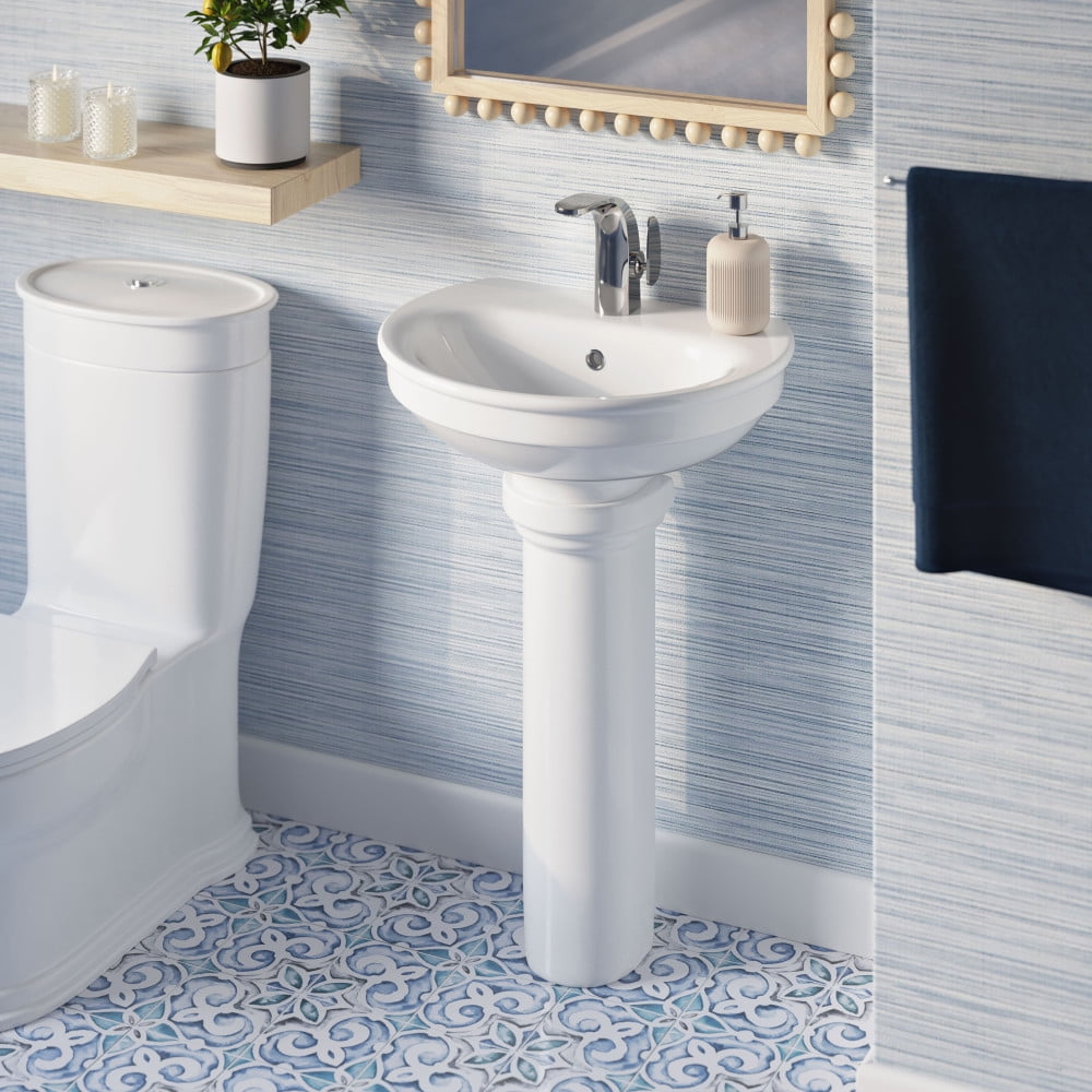 Santorini TwoPiece Pedestal Sink