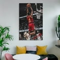 thumbnail image 6 of Evan Mobley Canvas Poster Canvas Wall Art Prints Poster Gifts Photo Picture Painting Posters Room Decor Home Decorative 24x36inch(60x90cm), 6 of 6