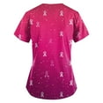 thumbnail image 3 of NAMTYQX Breast Cancer Awareness T-Shirts Short Sleeve Shirts for Women Hot Pink Size XL, 3 of 4