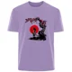 thumbnail image 3 of Camiseta de verano para hombre, 100 % algodón, cómoda, transpirable, informal, a la moda, con estampado retro creativo de Goku, ropa de calle para exteriores, 3 of 5