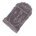 thumbnail image 3 of Skeleton Halloween Tombstone Haunted House Stone Grisly Props Party Decor Random Style, 3 of 4