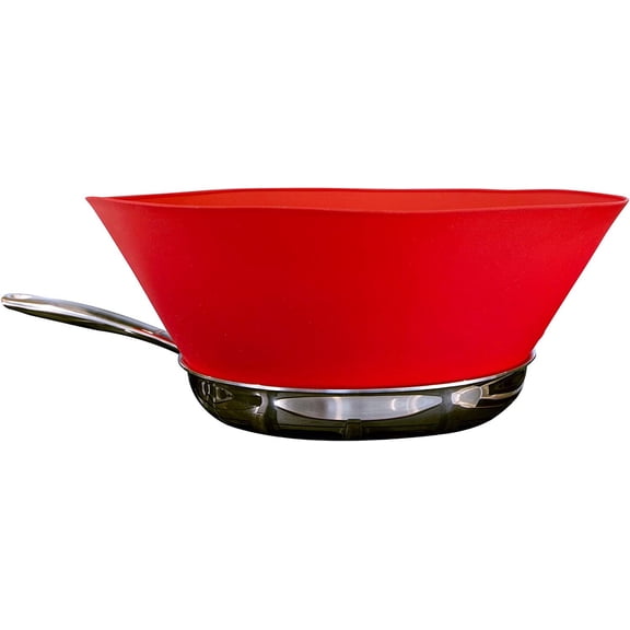 10 (Medium) - Red Splatter Guard, as en on Shark Tank