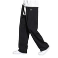 thumbnail image 3 of Sweatpants Men Elastic Waist Straight Leg Jogger Pants Mens Running Pants Mens Lounge Pants, 3 of 3
