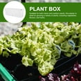 thumbnail image 3 of WEUVEB Window Flower Box White Rectangular Pots For Plants Spacesaving 1Set For Outdoor Plants, 3 of 8