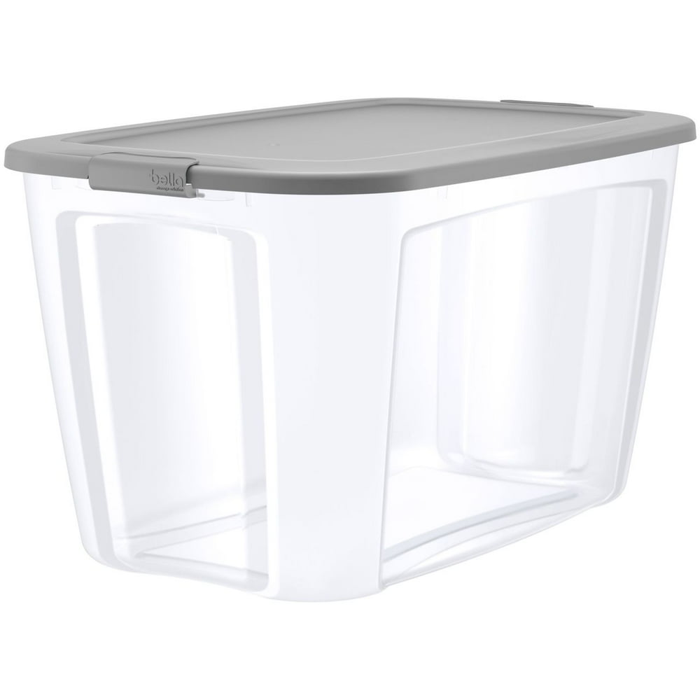 Product of Bella 40Gal. Tote with Locking Lid Clear