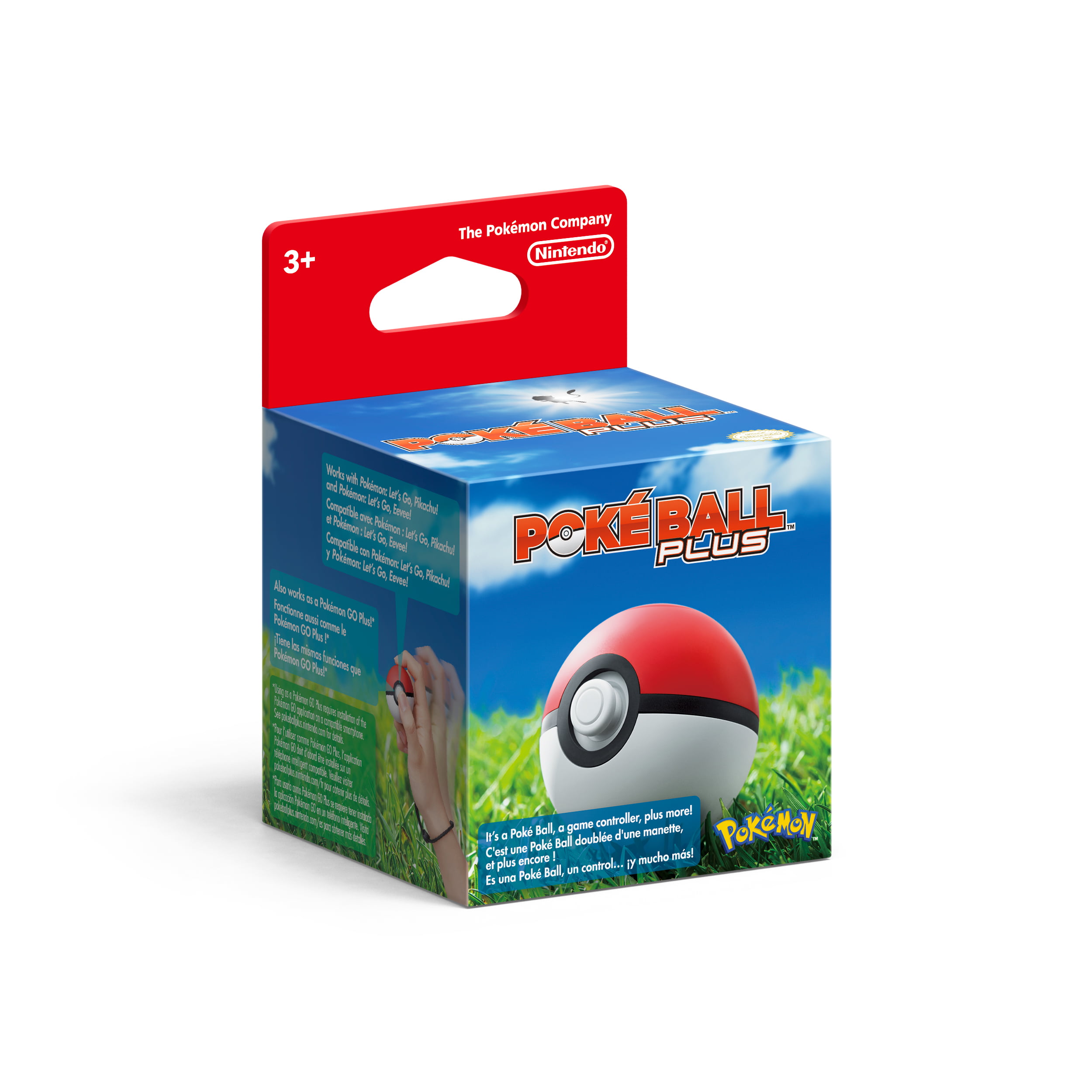 Nintendo Pokemon Poke Ball Plus Walmart Com Walmart Com