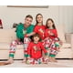 thumbnail image 2 of Conjunto de pijama a juego para niños, ropa de dormir con Top de dibujo de alce y pantalones de manga larga, 2 piezas, regalo de Navidad, 2 of 4