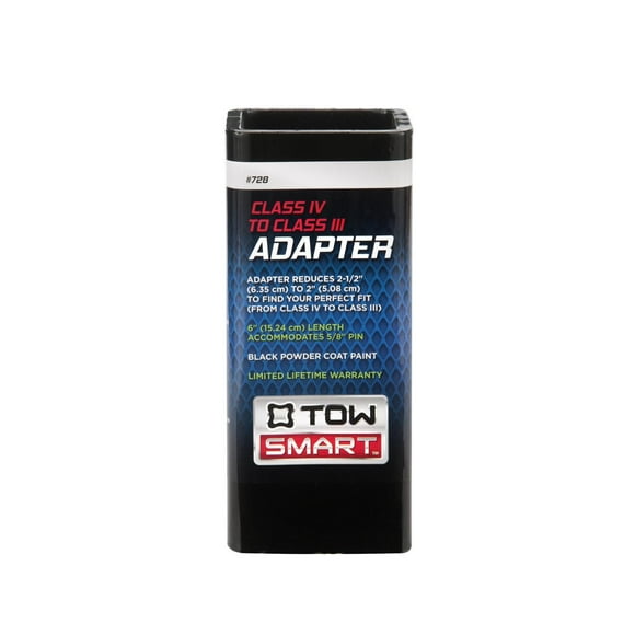 Adaptateur d'attelage de remorque Towsmart, 2,5 à 2 po Adaptateur d'attelage de remorque