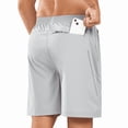 thumbnail image 4 of NORTHYARD Men's 7" Running Athletic Shorts with Zipper Pockets Workout Short, Sizes S-2XL, 4 of 8