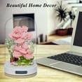 thumbnail image 2 of Flower Bouquet Set Rotating Music Box DIY Friends Set Botanical Collection Flowers Bonsai Tree Building Blocks Valentine's Anniversaries New Year Birthday Gift for Women Friends(Pink Rose), 2 of 7