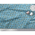 thumbnail image 2 of Soimoi Modal Satin Fabric Diagonal Stripe,Cross Bones & Skull Print Fabric by Yard 42 Inch Wide, 2 of 3