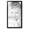 thumbnail image 2 of ArtToFrames 17" x 32" Satin Black Picture Frame, 17x32 inch Black Wood Poster Frame (WOM-1451), 2 of 8
