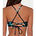 thumbnail image 6 of Printed Brandi Bralette Bikini Top Swimsuit, 6 of 6