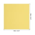 thumbnail image 2 of Unique Bargains Flower Wrapping Fog Paper 22.8x22.8 Inch Waterproof Floral Wrapping Paper Yellow 20 Pcs, 2 of 7