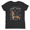 thumbnail image 3 of German Shepherd Anatomy T-Shirt, Funny German Shepherd Dog Graphic Tee, Cute Shepherd Lover Gift Shirt for Men Women, Shepherd Mom Dad, 3 of 4
