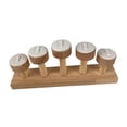 thumbnail image 2 of Tachiuwa Display 5 Tiers Storage Finger Display Stand for Jewelry Organizer white, 2 of 9
