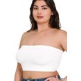 thumbnail image 2 of Zenana Women & Plus Seamless Strapless 7" Bandeau Tube Top w/No Pad, 2 of 3