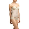 thumbnail image 2 of Perfectly Curvy, Women's Firm Control Strapless Waist Cincher-Beige, 2 of 6