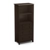 South Shore Little Smileys Shelving Unit with Drawers, Chocolate