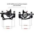 thumbnail image 2 of BUCKLOS Mountain Bike Hydraulic Disc Brakes Set Left Front Right Rear Bicycle Brake with 160mm Rotor, 2 of 7