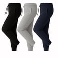 thumbnail image 2 of BenBen Men Jogger Pants Sweatpants Fleece Ultra Soft - 3 Pack, 2 of 6