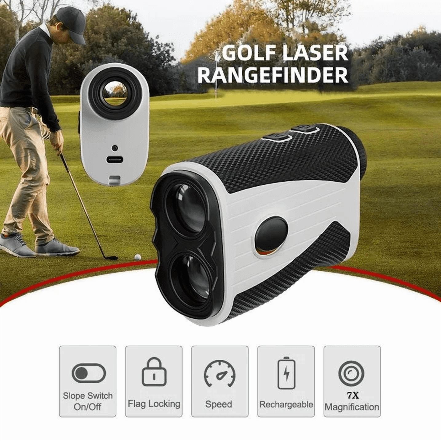 OBAZHA Golf Distance Meter, 1200 Yards Golf Laser Distance Meter, 7x Magnification Golf Distance Meter