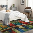 thumbnail image 4 of Parrot Area Rugs - 4x6 Rug - Parrot Rug - Macaw Parrot Area Rug - Tropical Bird Rugs - Colorful Animal Carpet S-&107, 4 of 7