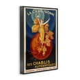 thumbnail image 3 of Stupell Industries Vintage Champagne Advertisement Advertisements Painting Black Framed Art Print Wall Art, 20 x 30, 3 of 8